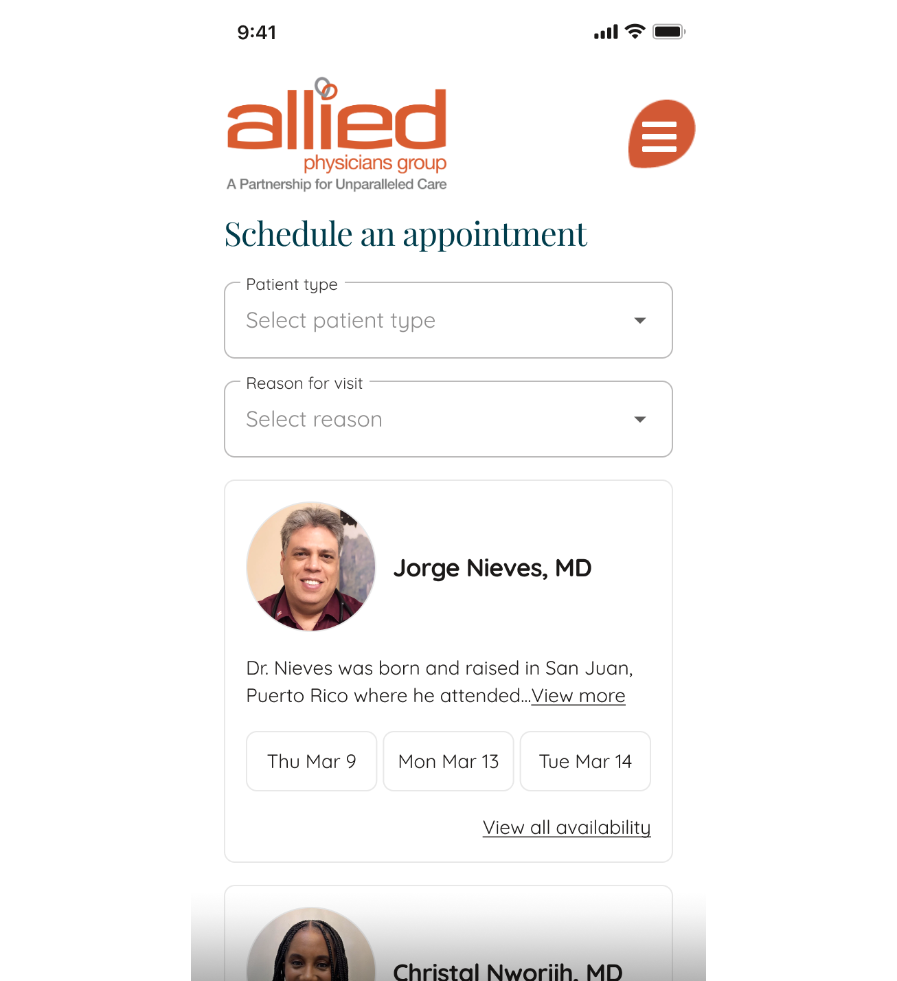 Allied Physicians Group_Hero_V1