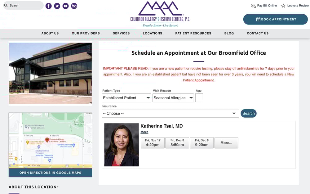 Colorado Asthma & Allergy Centers OLS 7
