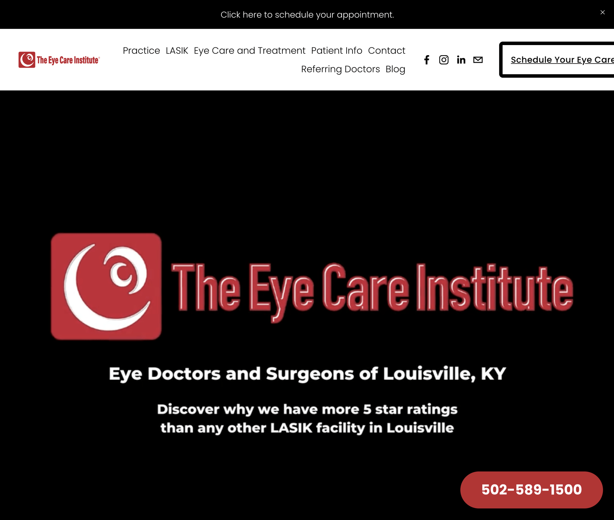 The Eye Care Institute Homepage