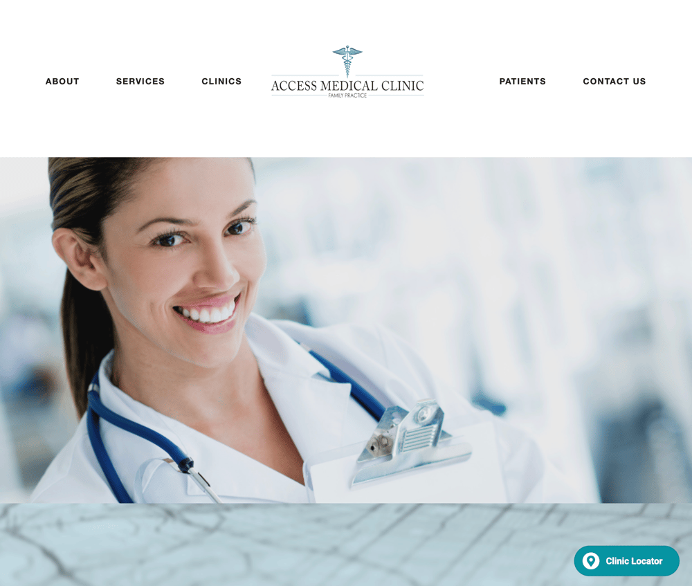 Access Medical Clinic Homepage