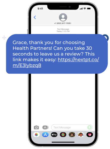 Post Visit Survey Review Request_iPhone 12 Pro