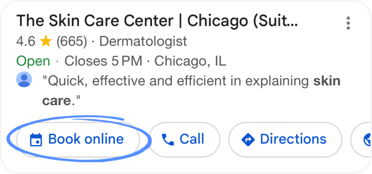 Reserve with Google