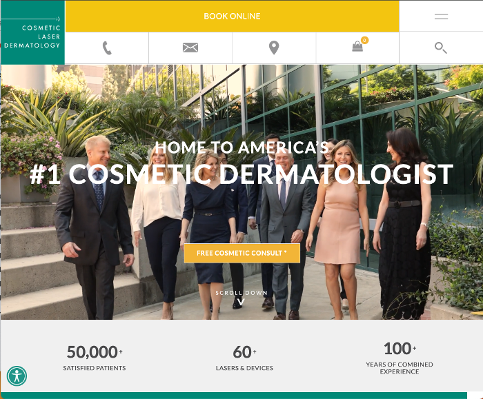 Cosmetic Laser Dermatology Homepage