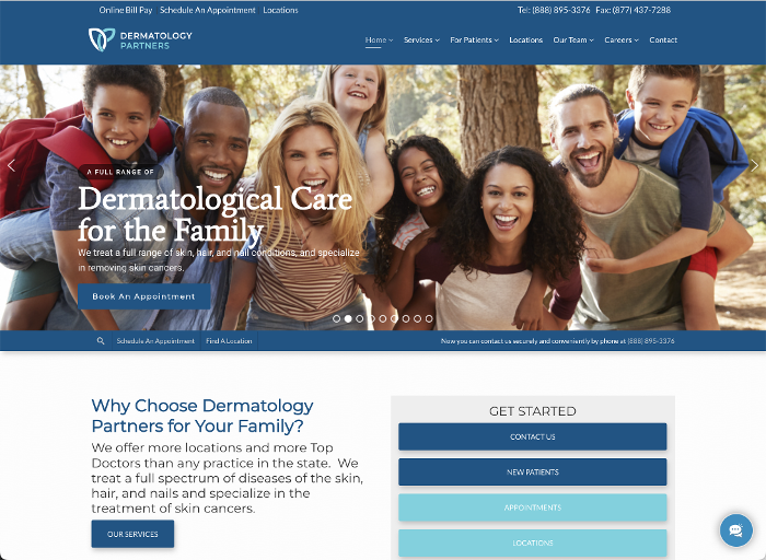 Online Scheduling for Dermatology Partners